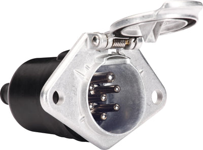 Hella steckdose built-in socket 7pin.24v m.screw connection