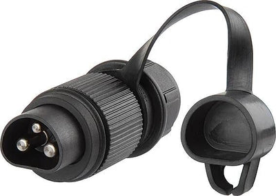 Herth+buss stecker 3-pin plug plastic