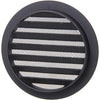 Renson 1061635 - inbouw rond schoepenr met gaas434r dia 160 ral 9005 zwart | 10 stuks
