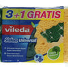 Vileda 1009691 - schuurspons slalom universal 3 + 1 | 15 stuks