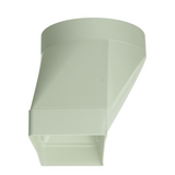 Renson 1069274 - pvc verbindingsst.rond rechth.7021 (220x90-dia 150) (wit) | 3 stuks - afbeelding 2
