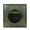 Renson 1069268 - dampkaprooster 4 klep pvc 742 (100-130) str 9005 (zwart) | 2 stuks