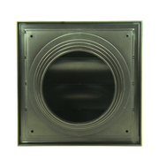 Renson 1069268 - dampkaprooster 4 klep pvc 742 (100-130) str 9005 (zwart) | 2 stuks - afbeelding 5