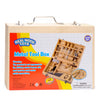 Playwood houten gereedschapskist, 16dlg.