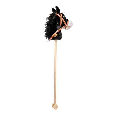 Playwood - stokpaard zwart met geluid