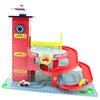 Playwood mentari houten garage rood