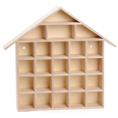 Playwood houten letterbak huis