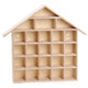 Playwood houten letterbak huis