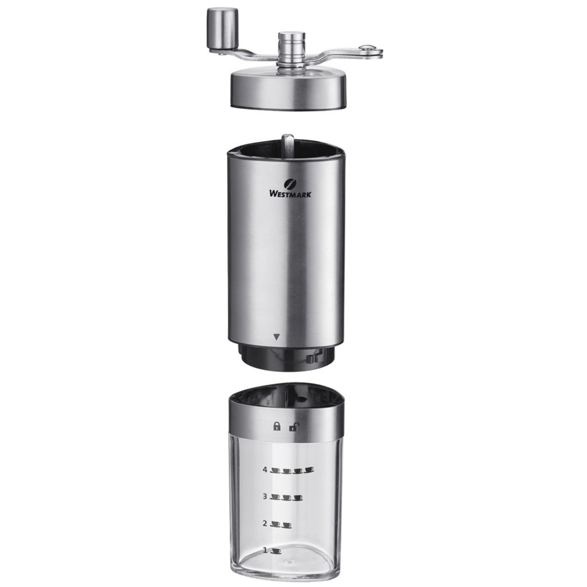 Westmark koffiemolen brasilia rvs