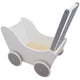 Playwood poppenwagen wit zilver
