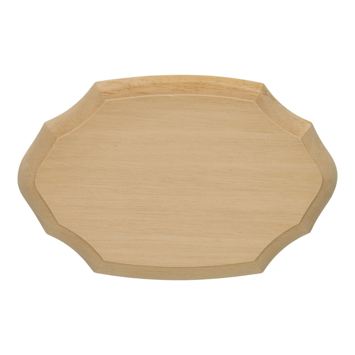 Playwood versier je houten naambordje dik, 17x11cm