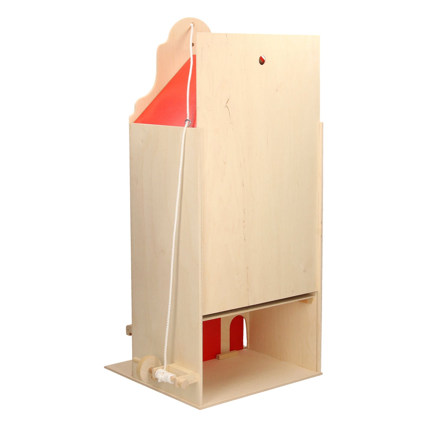 Playwood - houten pakhuis grachtenpand klein; hoogte 67 cm