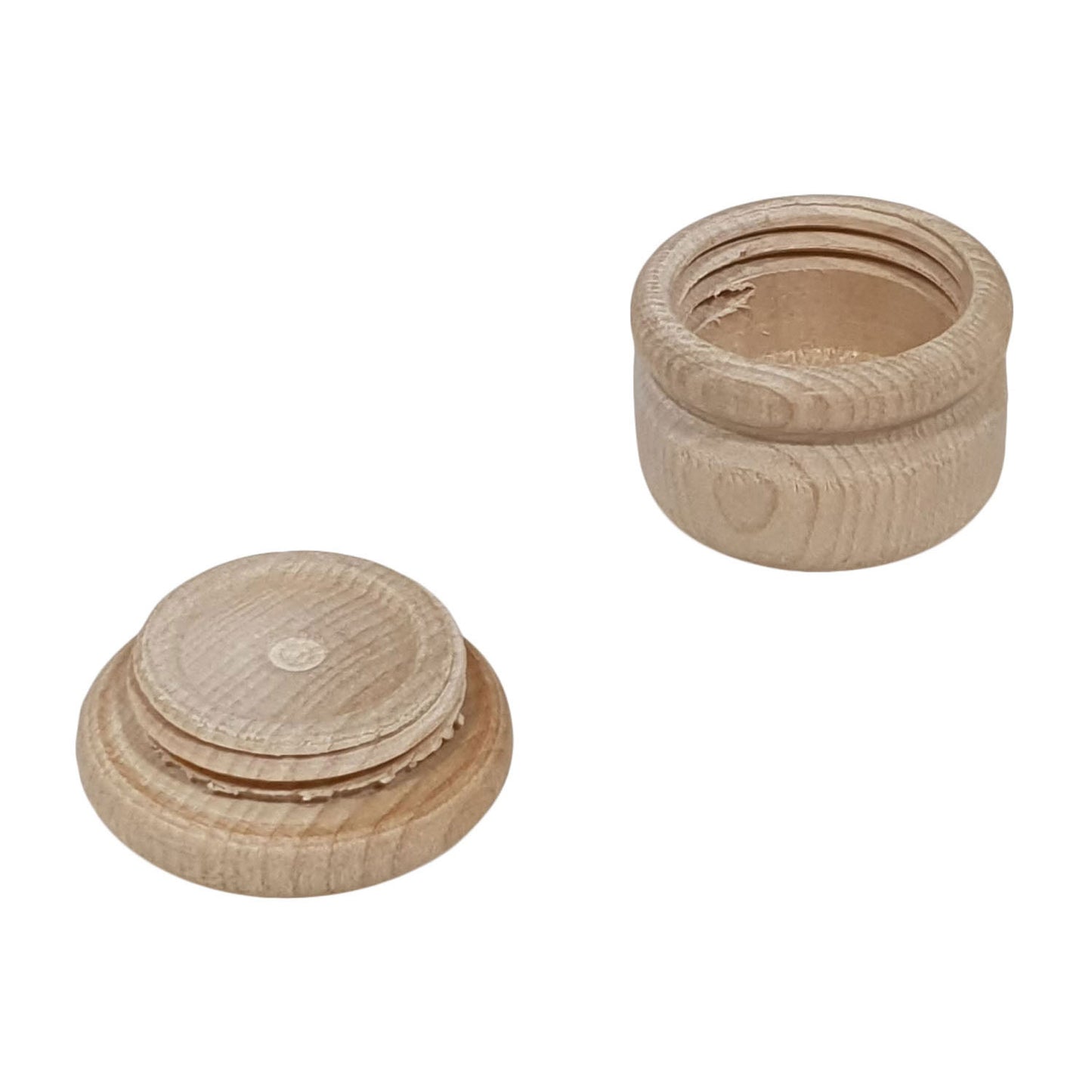 Playwood tandendoosje beukenhout, ø 4,2cm