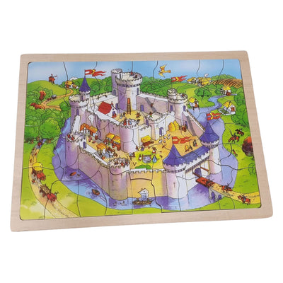 Playwood houten legpuzzel kasteel - 41st.