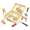 Playwood houten gereedschapskist - 12dlg.