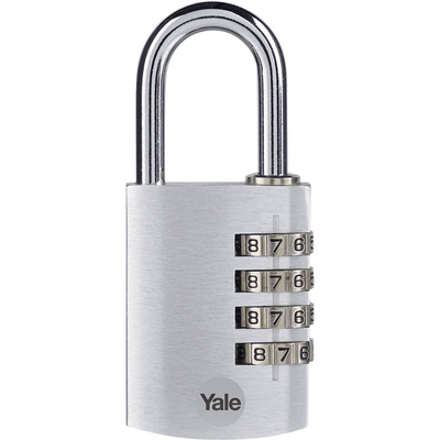 Yale 1065479 - hangslot 38mm alu zilver std | 6 stuks