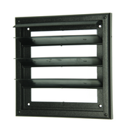 Renson 1069266 - opbouw dampkaprooster pvc 733 (187x187) str 9005 (zwart) | 2 stuks - afbeelding 2
