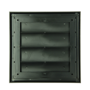 Renson 1069266 - opbouw dampkaprooster pvc 733 (187x187) str 9005 (zwart) | 2 stuks - afbeelding 4