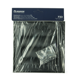 Renson 1069266 - opbouw dampkaprooster pvc 733 (187x187) str 9005 (zwart) | 2 stuks - afbeelding 7