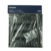 Renson 1069266 - opbouw dampkaprooster pvc 733 (187x187) str 9005 (zwart) | 2 stuks - afbeelding 7