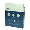Renson 1069261 - mechanische ventilator cover (9x12-dia 125) 92g (grijs) | 2 stuks