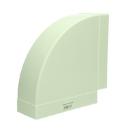 Renson 1069272 - pvc hoekverbinding hor. 90° 7016 (220x90) (wit) | 3 stuks - afbeelding 2