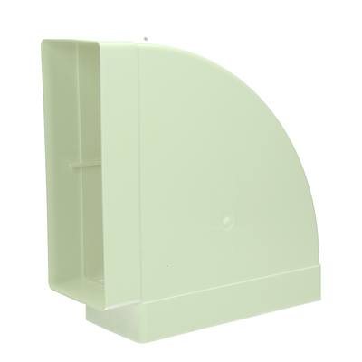 Renson 1069272 - pvc hoekverbinding hor. 90° 7016 (220x90) (wit) | 3 stuks