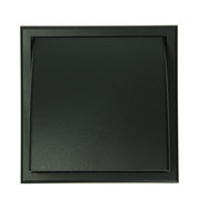 Renson 1069267 - dampkaprooster 1 klep pvc 741 (100-130) str 9005 (zwart) | 2 stuks - afbeelding 3