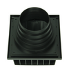 Renson 1069267 - dampkaprooster 1 klep pvc 741 (100-130) str 9005 (zwart) | 2 stuks