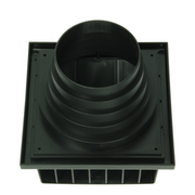 Renson 1069267 - dampkaprooster 1 klep pvc 741 (100-130) str 9005 (zwart) | 2 stuks - afbeelding 4