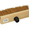 1009167 - cocosbezem rond hout gelakt 30cm + st eb zwart | 5 stuks