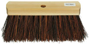 1009161 - straatveger 50% bahia rond hout gelakt 30cm | 2 stuks - afbeelding 1