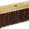 1009161 - straatveger 50% bahia rond hout gelakt 30cm | 2 stuks