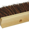 1009161 - straatveger 50% bahia rond hout gelakt 30cm | 2 stuks