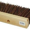 1009161 - straatveger 50% bahia rond hout gelakt 30cm | 2 stuks