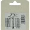 Mack 1015897 - 2 verzinkte spanringen kaart11x17mm | 10 stuks