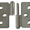 Mack 1013351 - 2 meubelpaumellen rechts vernikkeld h 40 x b 50 mm | 5 stuks