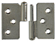 Mack 1013351 - 2 meubelpaumellen rechts vernikkeld h 40 x b 50 mm | 5 stuks - afbeelding 1