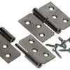Mack 1013351 - 2 meubelpaumellen rechts vernikkeld h 40 x b 50 mm | 5 stuks