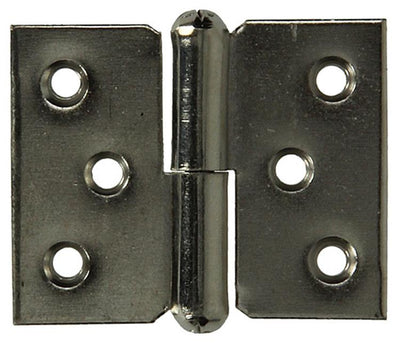 Mack 1013350 - 2 meubelpaumellen links vernikkeld h 40 x b 50 mm | 5 stuks