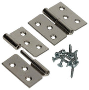 Mack 1013350 - 2 meubelpaumellen links vernikkeld h 40 x b 50 mm | 5 stuks - afbeelding 4