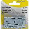 Mack 1013248 - 4 smalle scharnieren verzinkt h 60 x b 35 mm | 5 stuks