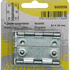 Mack 1013250 - 4 zware scharnieren verzinkt h 50 x b 38 mm | 5 stuks