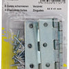 Mack 1013251 - 4 zware scharnieren verzinkt h 63 x b 41 mm | 5 stuks
