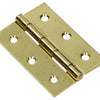 Mack 1013571 - 2 zware scharn. vermessingd h 75 x b 50 mm | 5 stuks