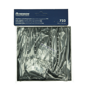Renson 1069262 - opbouw regelbare rooster pvc 732 (154x154) str 9005 (zwart) | 2 stuks - afbeelding 6