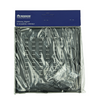 Renson 1069263 - opbouw regelbare rooster pvc 732 (187x187) str 9005 (zwart) | 2 stuks