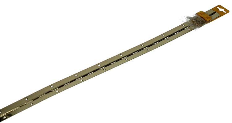 1013336 - 1 pianoscharnier vermessingd l=198cm | 10 stuks