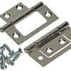 Mack 1013560 - 2 scharnieren voor vouwdeur vernikkeld h 50 x b 40 mm | 5 stuks