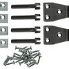 Mack 1013348 - 4 hamburger kastverbindingen haak + plaat | 5 stuks
